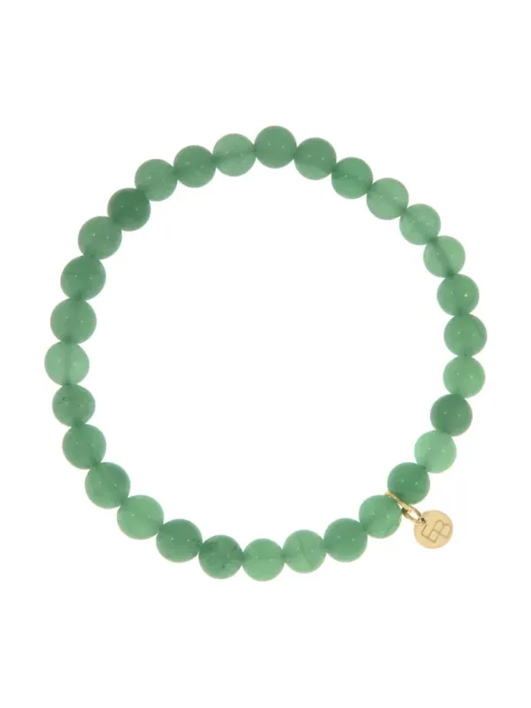 Armbandje_met_gemstone_balletjes__groen