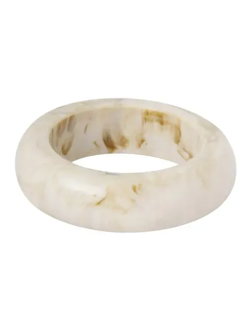 Bangle_Gelakte_Hars_Offwhite_Melee
