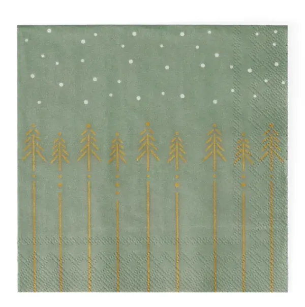 Cocktail_Napkin_Firs_and_Snow