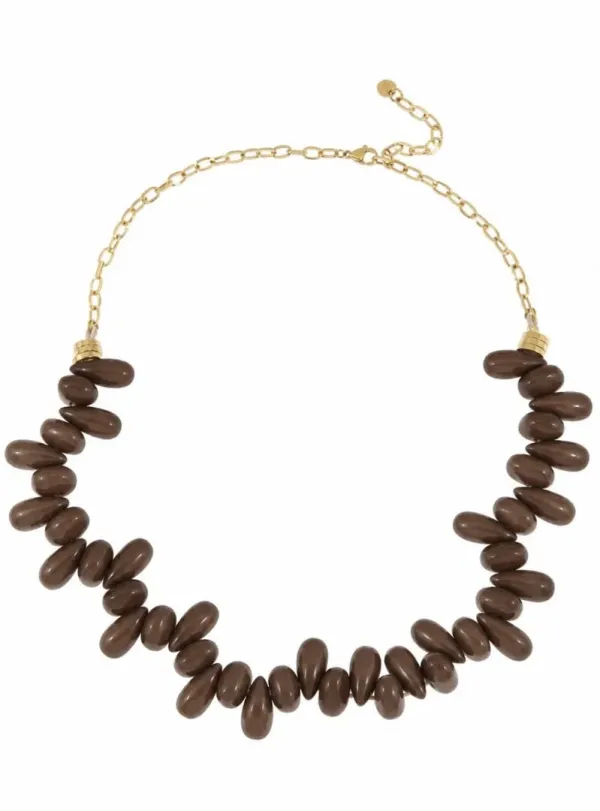 Drops_ketting___donkerbruin