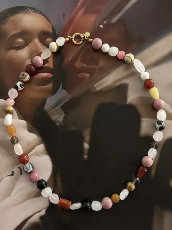 Gemstone_ketting_autumn_tones