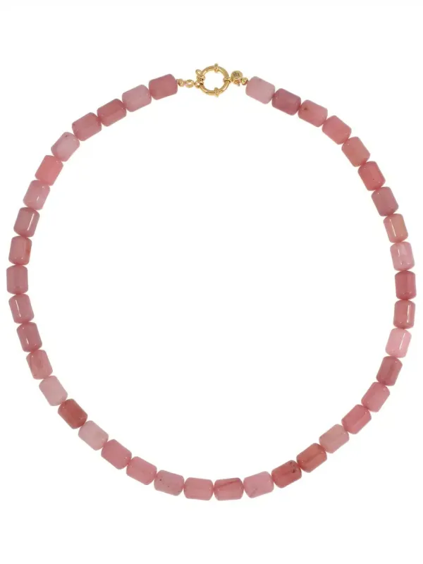Gemstone_ketting_warm_roze