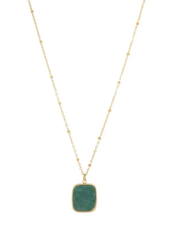 Ketting_met_gemstone_hanger_groen