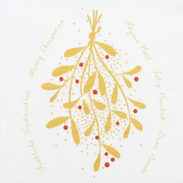 Mistletoe_Napkin_