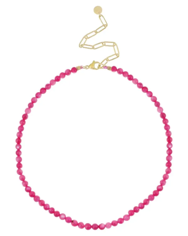 Schelpenketting_fel_roze