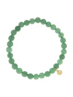 Armbandje_met_gemstone_balletjes__groen