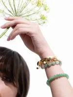 Armbandje_met_gemstone_balletjes__groen_1