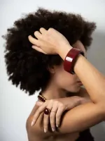 Bangle_Gelakte_Hars_Bordeaux_1