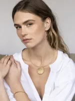 Draad_Choker_met_Matte_organische_Munt_XL_1