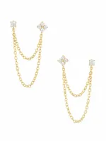 Dubbele_oorstekers_met_strass_en_kettinkje