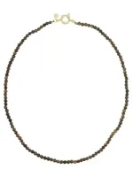 Fijne_Gemstone_Ketting_Bruin