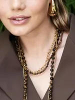 Fijne_Gemstone_Ketting_Bruin_2