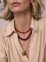 Fijne_edelsteen_ketting_oranje_4