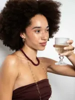 Gemstone_Ketting_Donker_Bordeaux_2