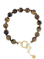Gemstone_armband_bruin
