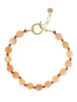 Gemstone_armband_burnt_orange_2