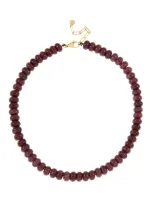 Gemstone_ketting_aubergine