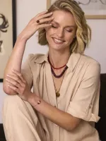 Gemstone_ketting_aubergine_1
