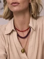 Gemstone_ketting_aubergine_3