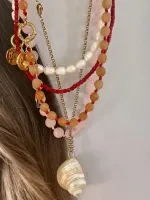 Gemstone_ketting_burnt_orange_4