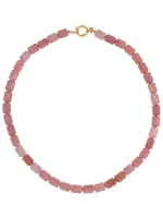 Gemstone_ketting_warm_roze