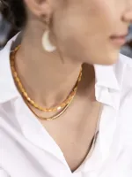 Schelpenketting_geel_6