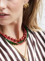 Schelpenketting_rood