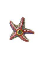 Zeester_broche_met_multicolor_strass