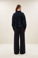 sarah_short_green_check_blouse_2